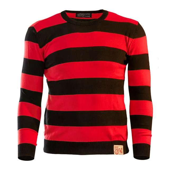 13 1/2 Magazine Outlaw Sweatshirt Red/Black