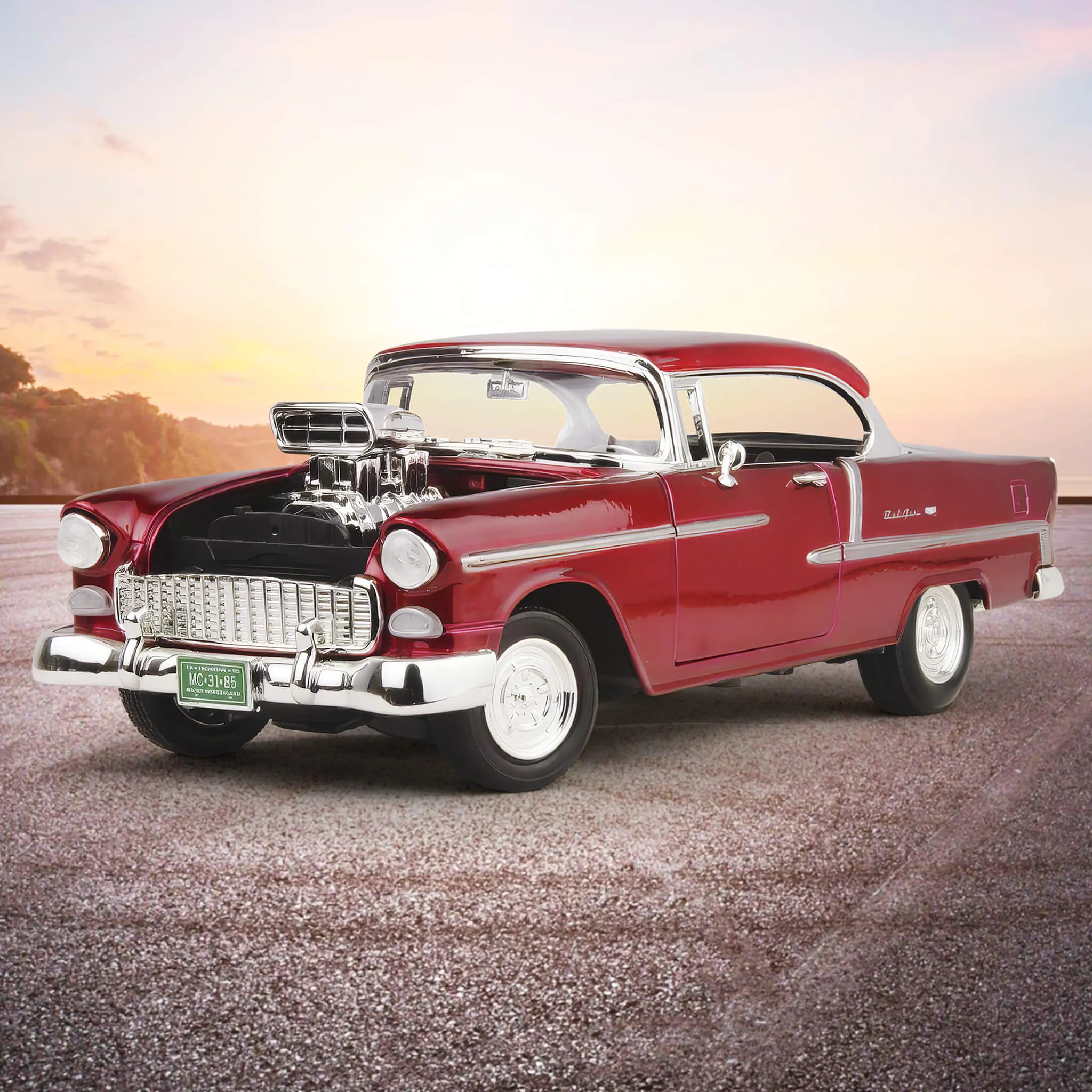 1955 Supercharged Chevrolet Bel Air