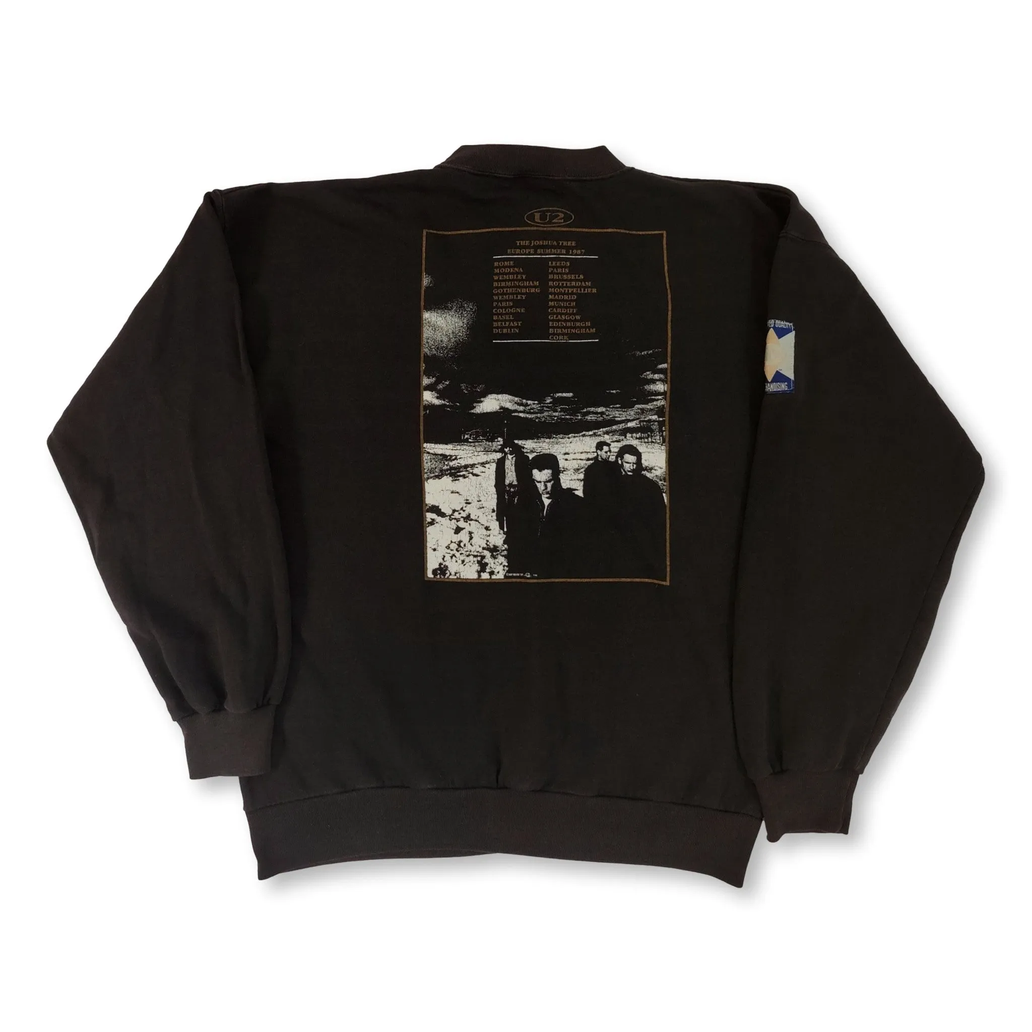 1987 U2 Joshua Tree Tour sweatshirt