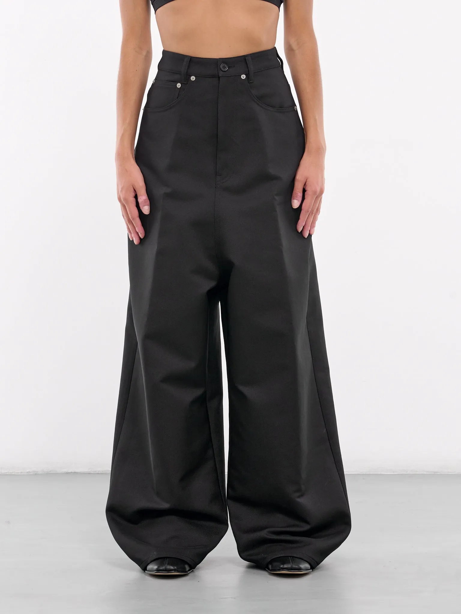 5-Pocket Trousers (S62LB0173-M35222-BLACK)