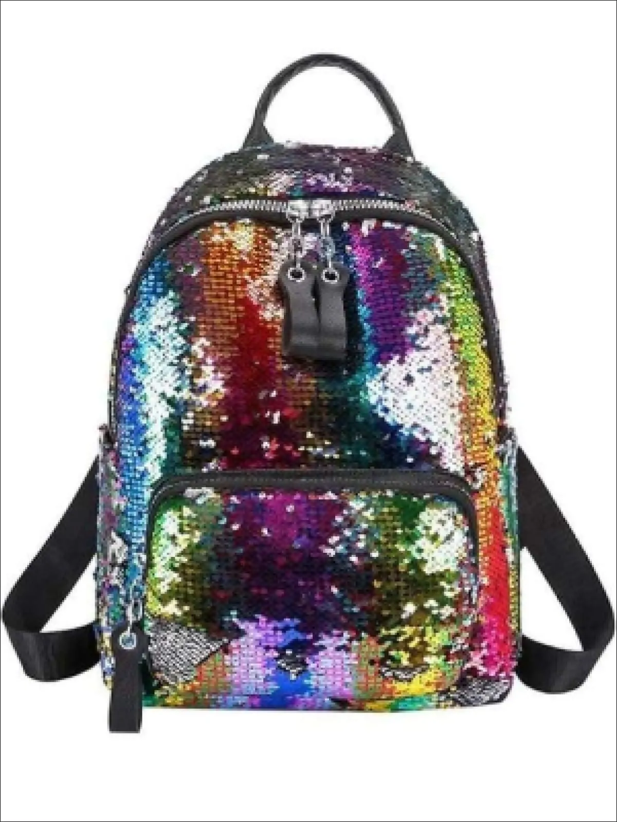 5 Sparkly Sequin Backpack with Multiple Colors