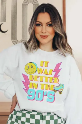 90s Throwback Graphic Sweatshirt