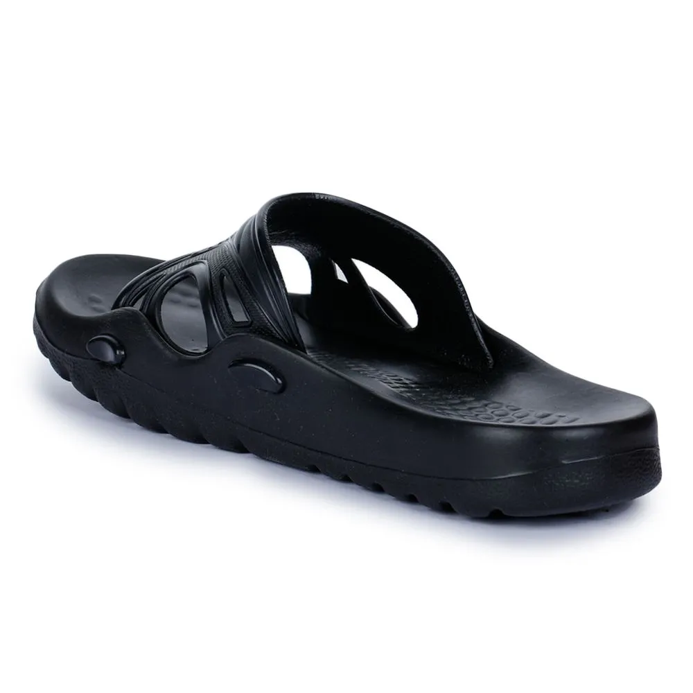 A-HA By Liberty Black Slides For Men GLD.BEACHN