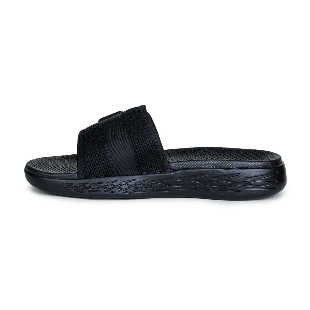 A-HA By Liberty Black Slides For Men IMPACT-10