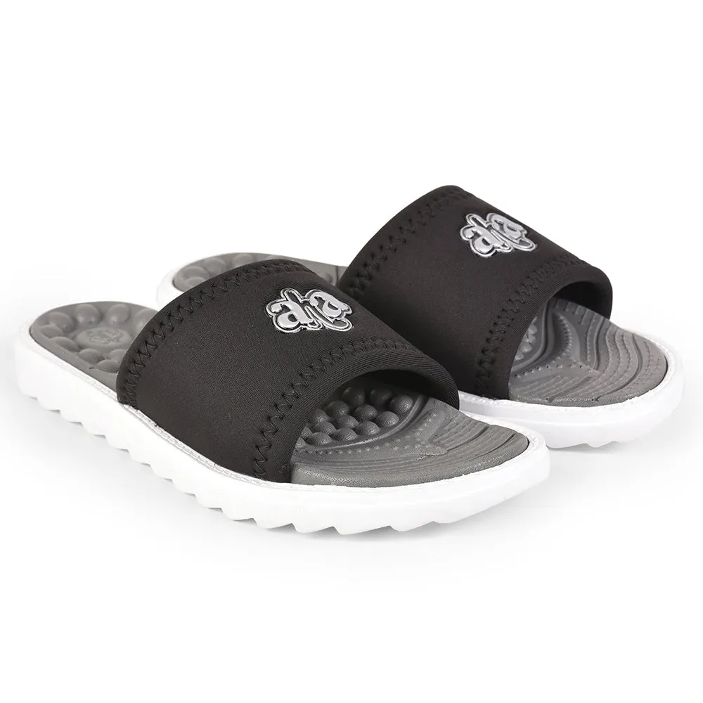 A-HA By Liberty Black Slides For Women WAGAS-10