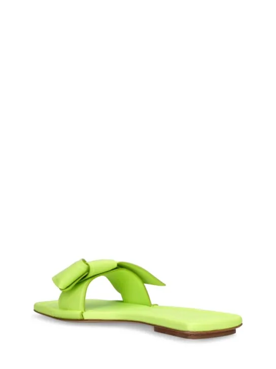 Acne Studios   5mm Flat leather slides 