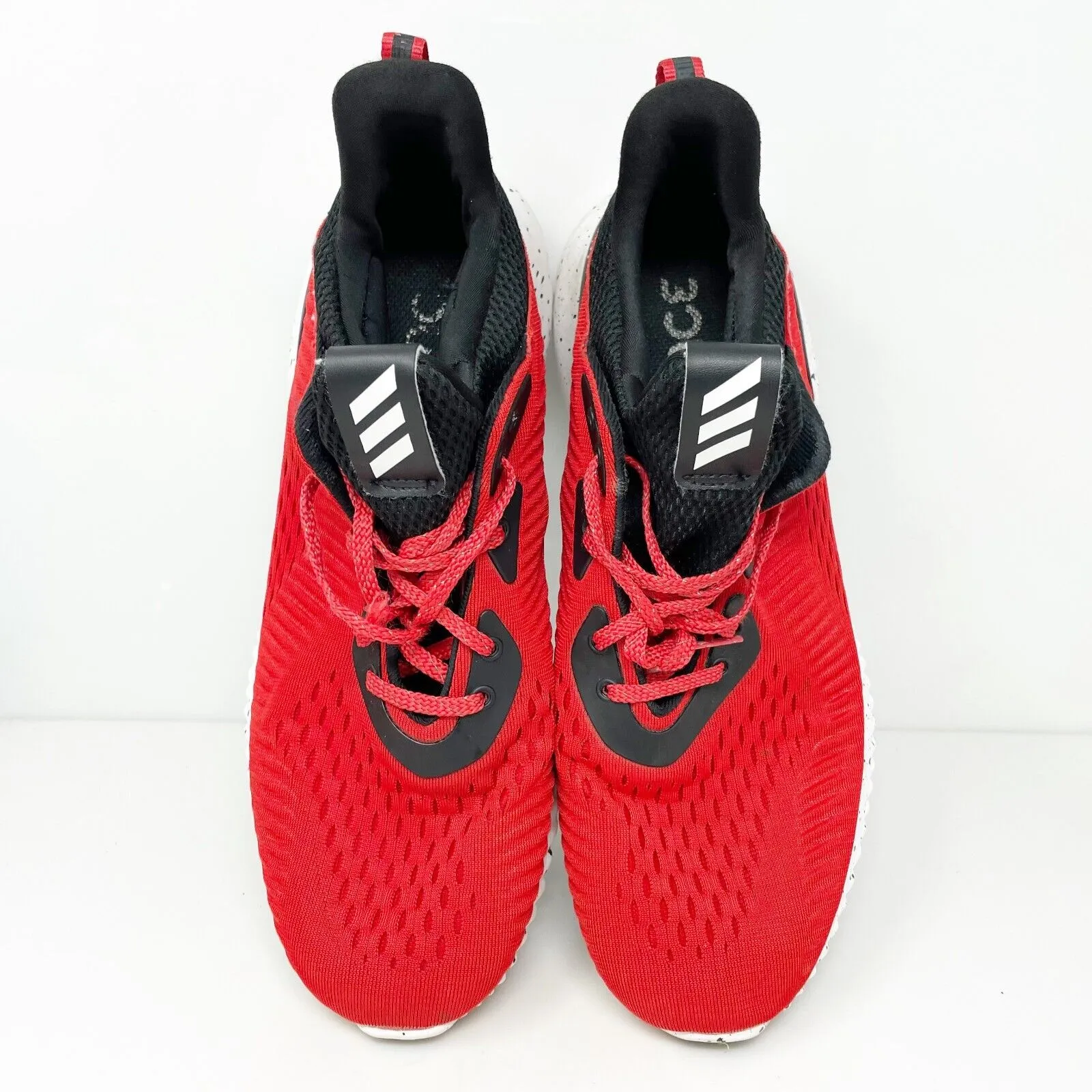 Adidas Mens Alphabounce 1 HP7580 Red Running Shoes Sneakers Size 9