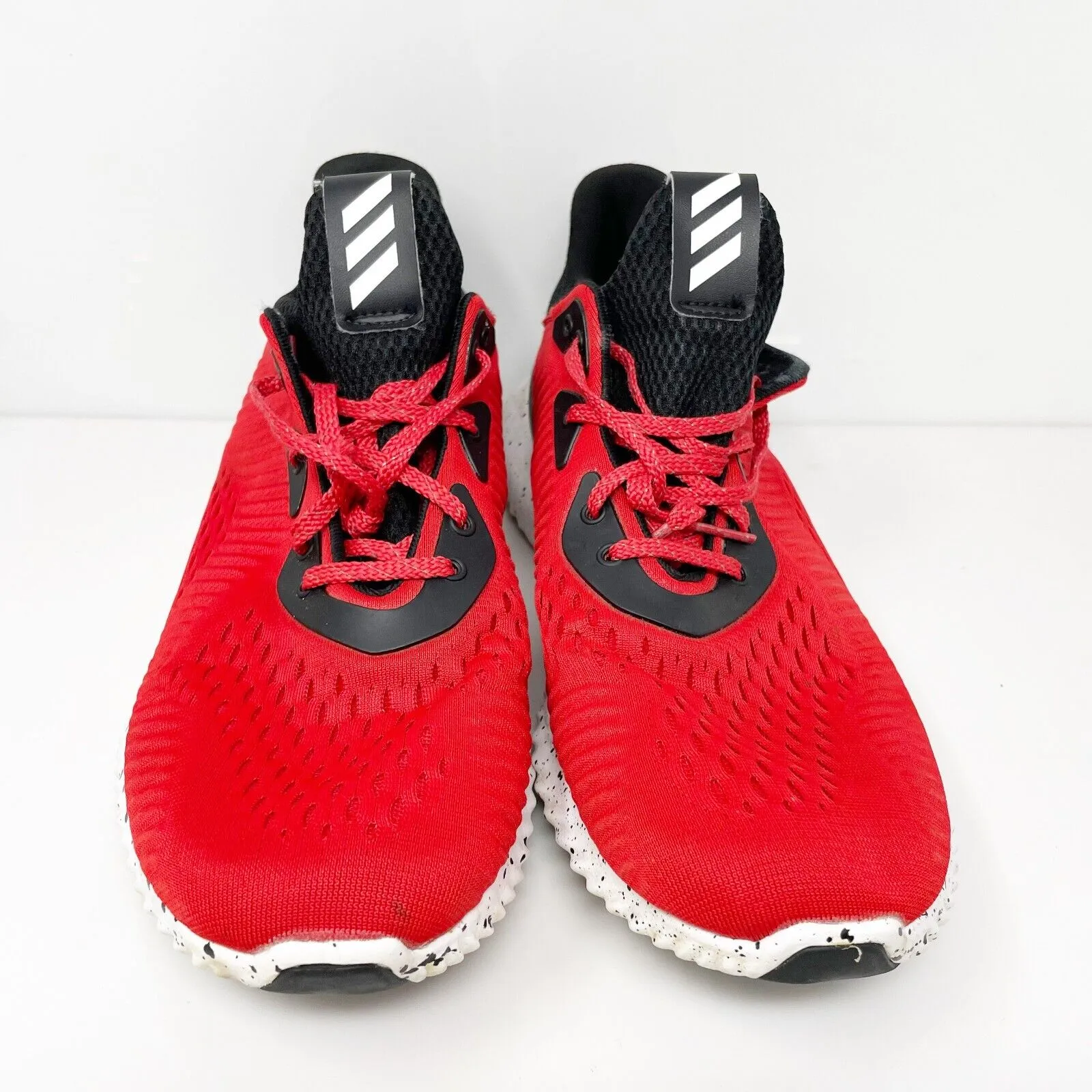 Adidas Mens Alphabounce 1 HP7580 Red Running Shoes Sneakers Size 9