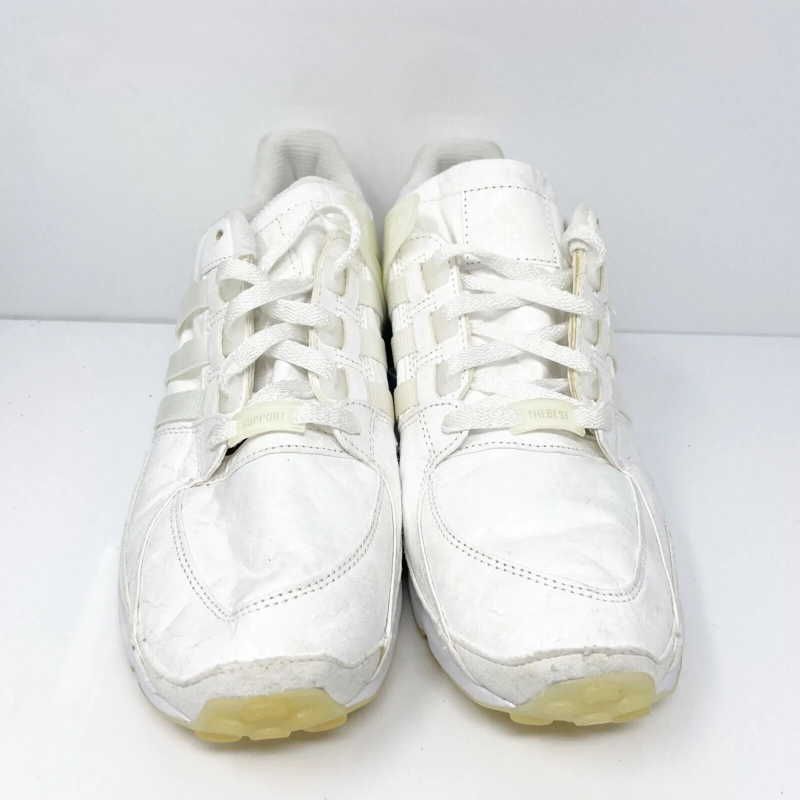 Adidas Mens EQT Support B27575 White Running Shoes Sneakers Size 10