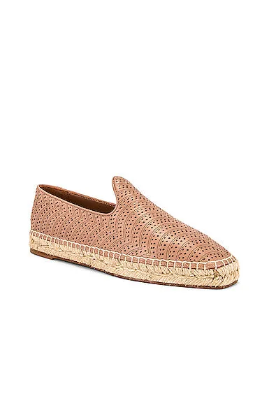 Alaia Flat Espadrilles