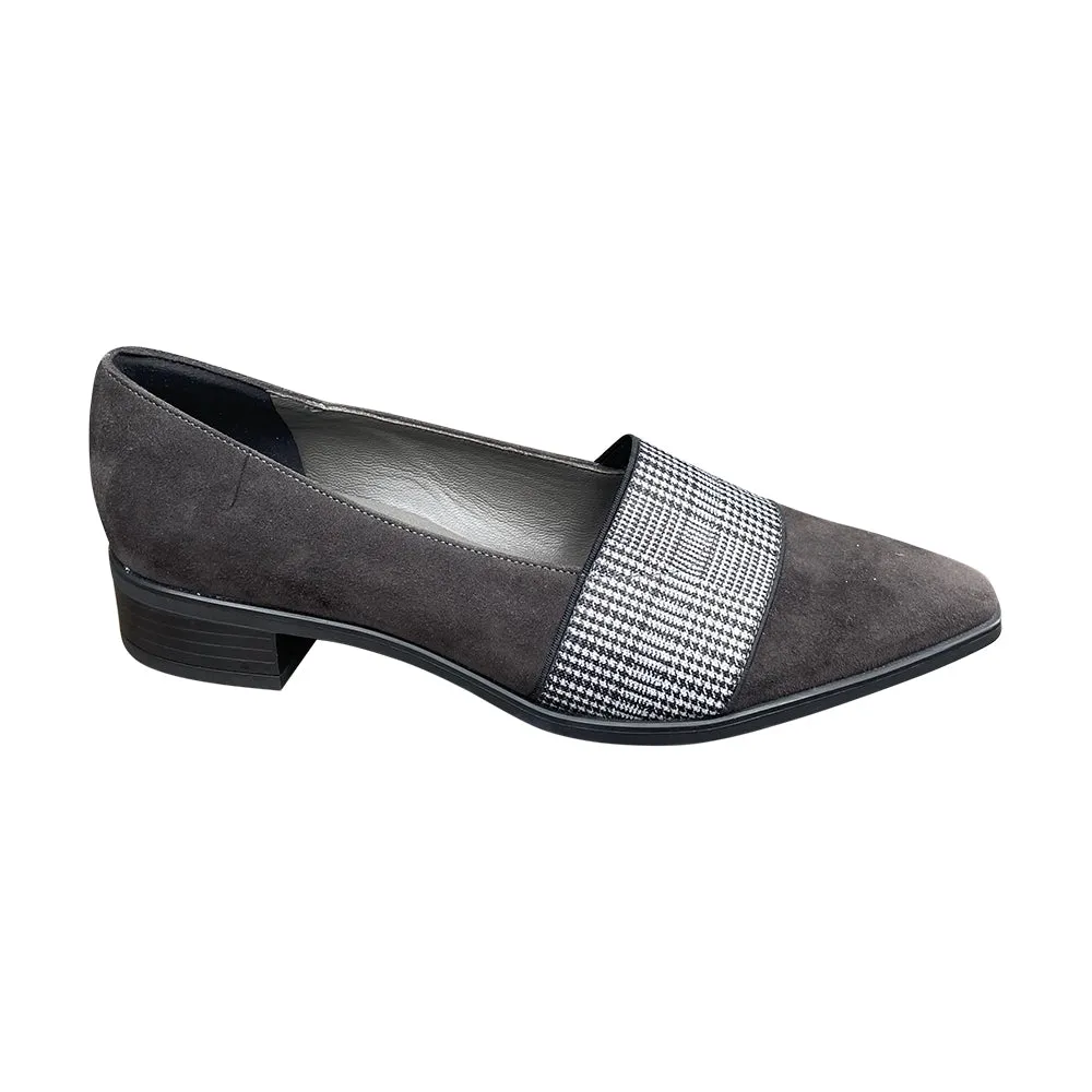 Allie Grey Suede Flat