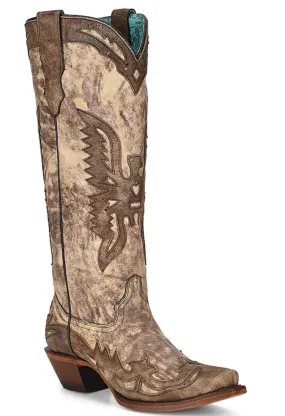 Amelia Eagle Western Style Corral Boots