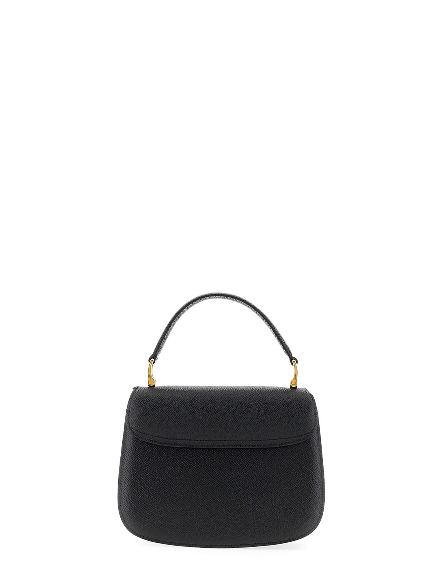 AMI PARIS Mini Leather Crossbody Bag