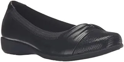  Andrea Fancy Flat in Black CLOSEOUTS  