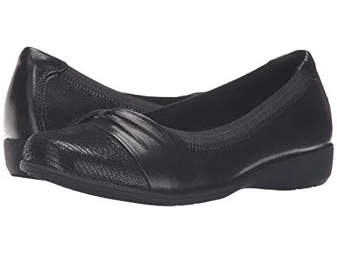  Andrea Fancy Flat in Black CLOSEOUTS  