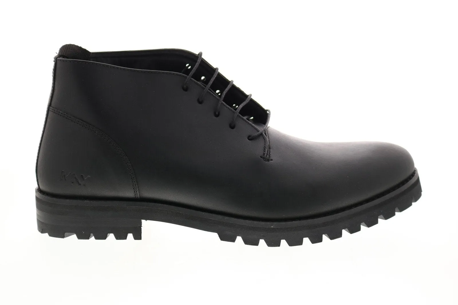 Andrew Marc Alden Men's Black Chukka Boots - NYALDENL-001