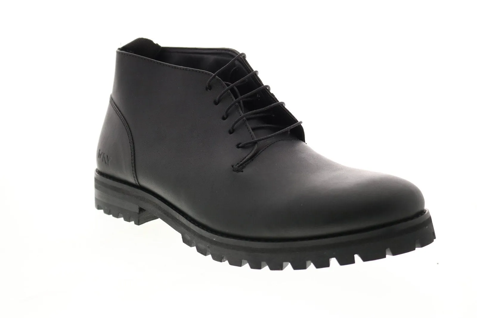 Andrew Marc Alden Men's Black Chukka Boots - NYALDENL-001