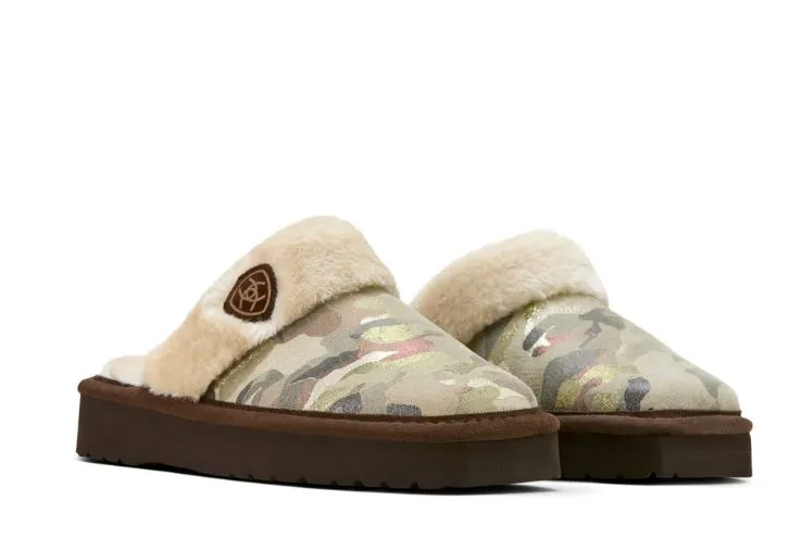 Ariat Jackie Square Toe Exotic Platform slippers | AR4420-300