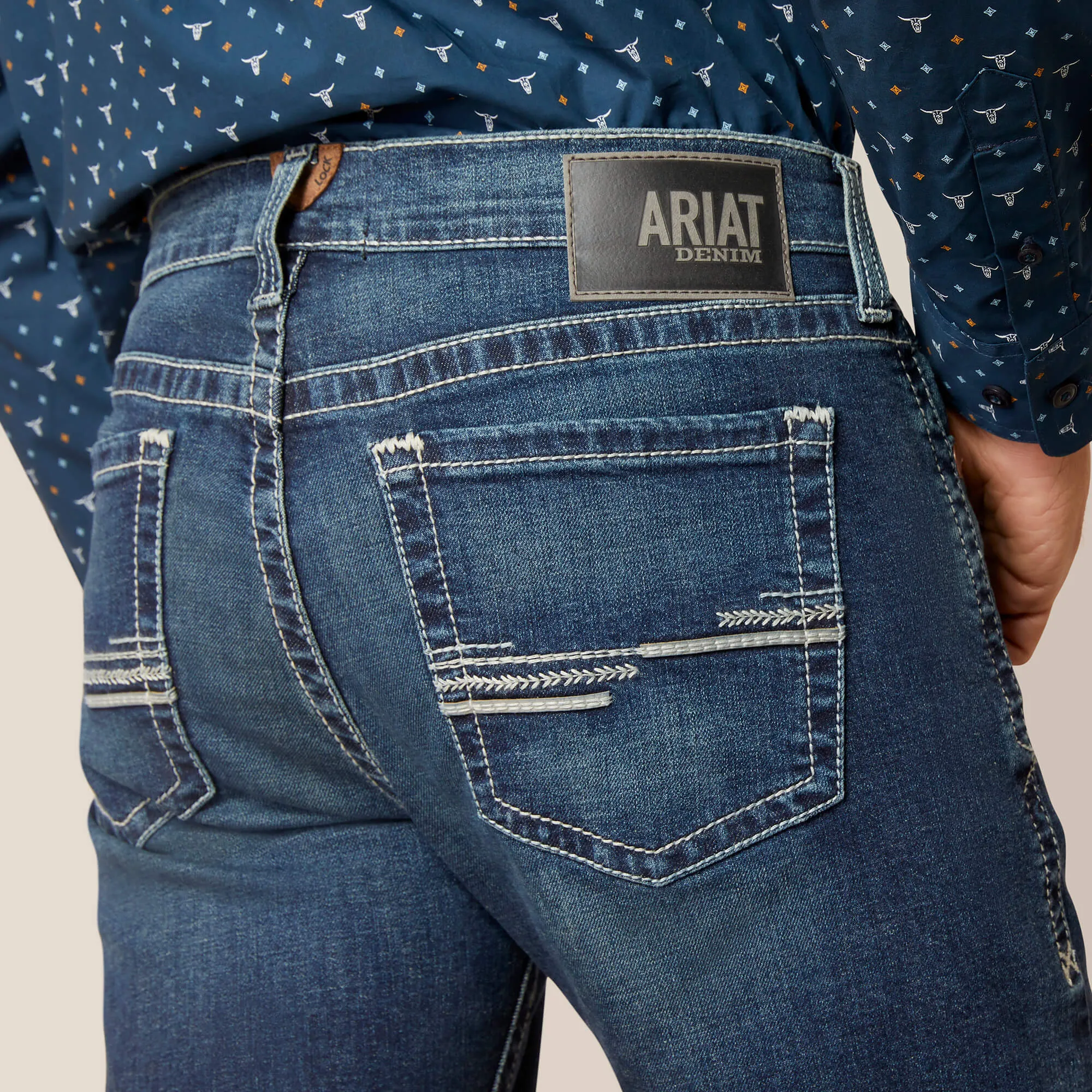 Ariat Easton Slim Jean - Size 34 with TekStretch Technology