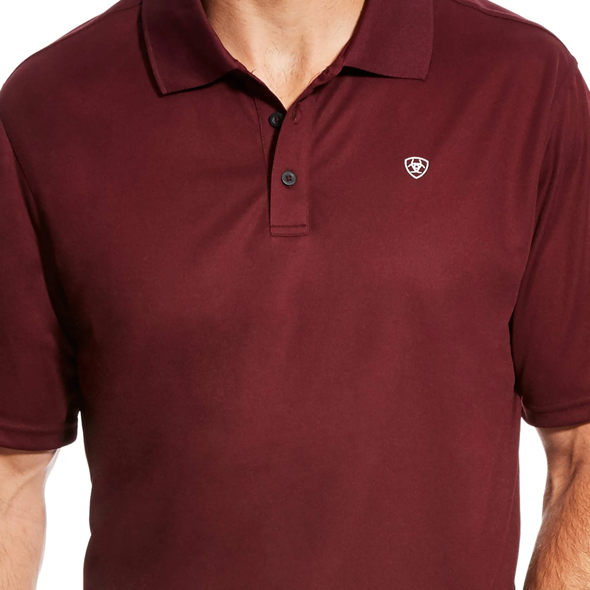 Ariat Tek Polo-Maroon