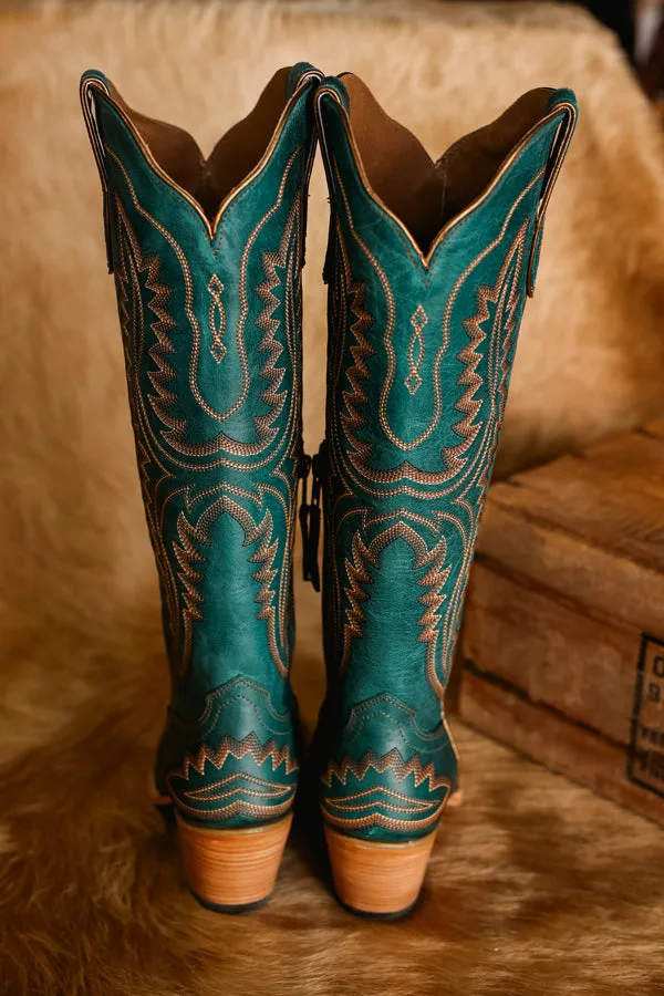 Ariat Turquoise Snip Toe Casanova Boots