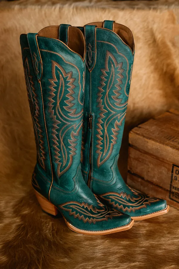 Ariat Turquoise Snip Toe Casanova Boots