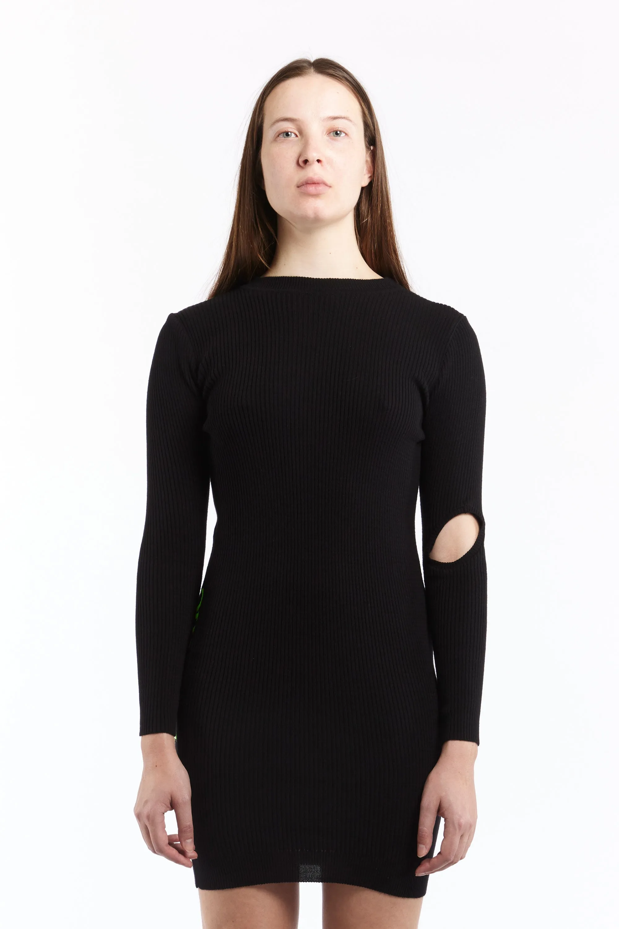 ARIES Fluoro Holey Knit Dress - Shop Now