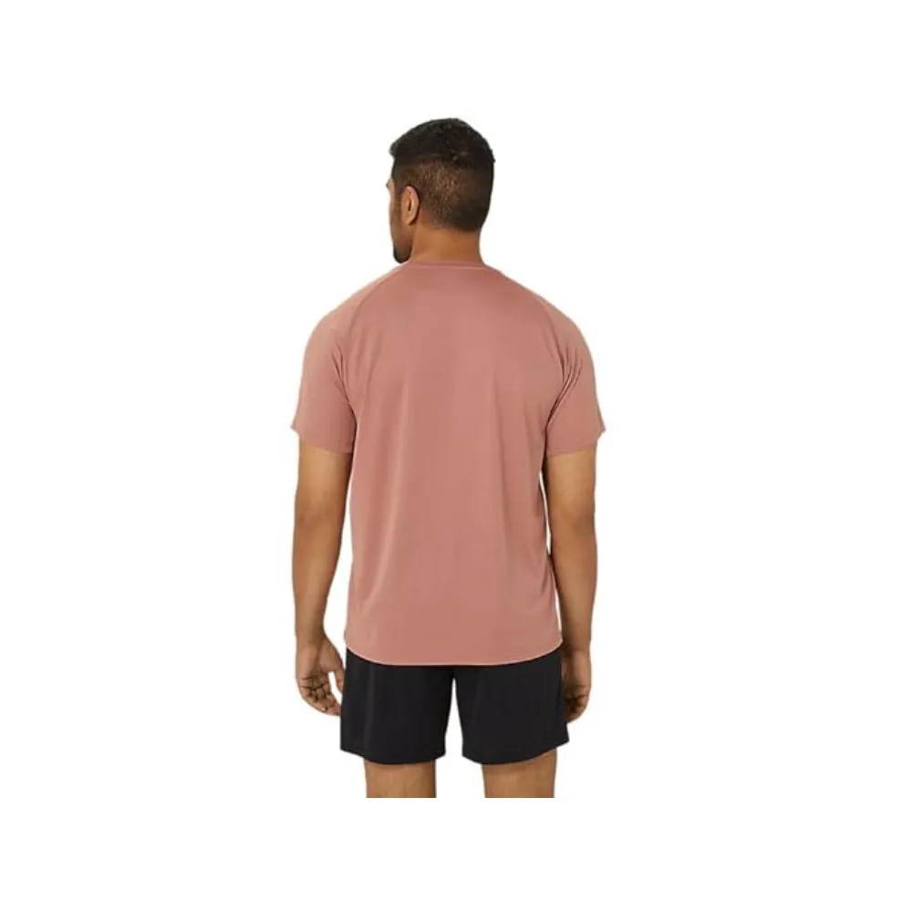 ASICS Men's Vented Knit Short Sleeve Top Umeboshi