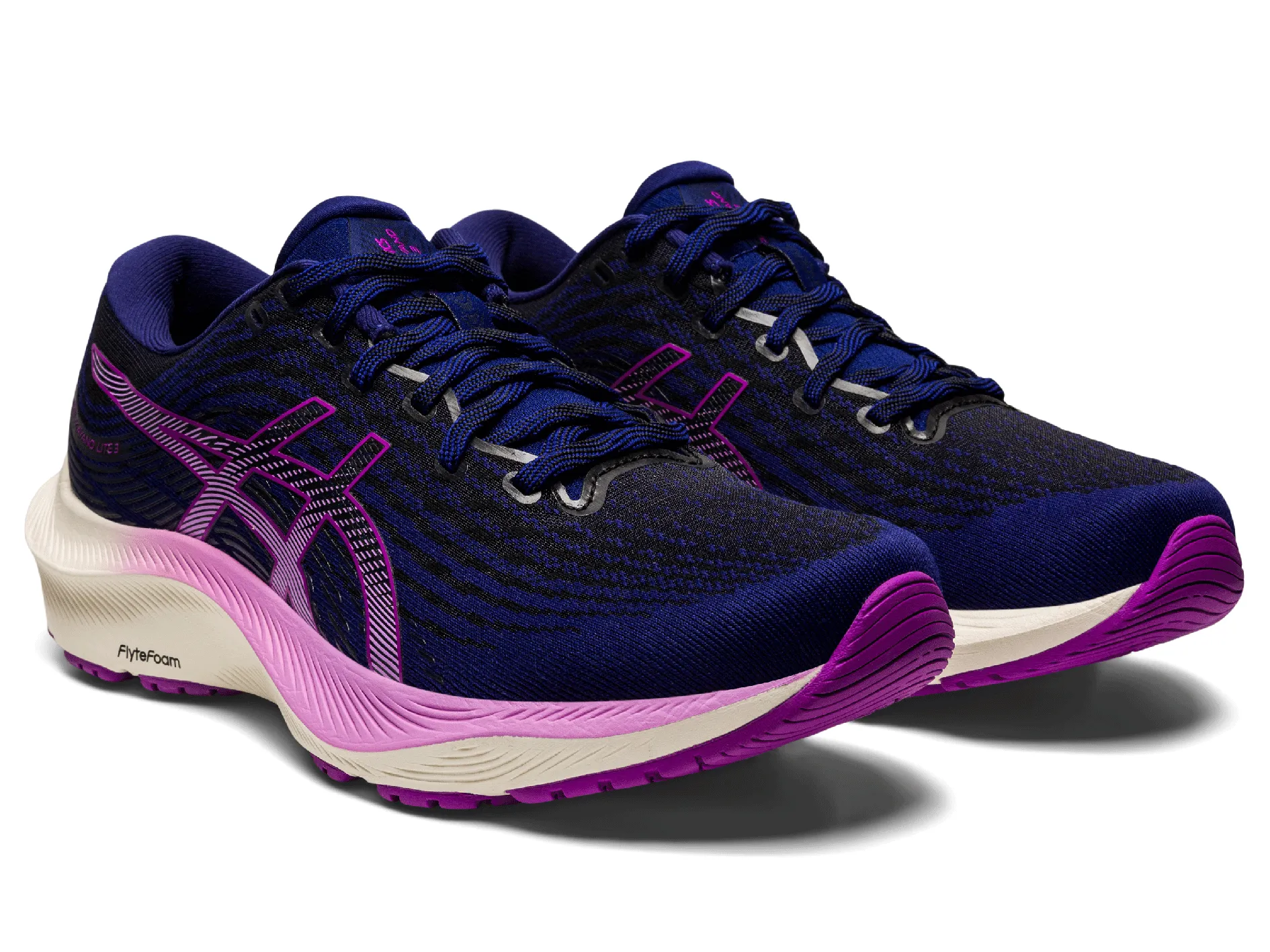 Asics Gel-Kayano Lite 3 Women's Running Shoe - Blue/White