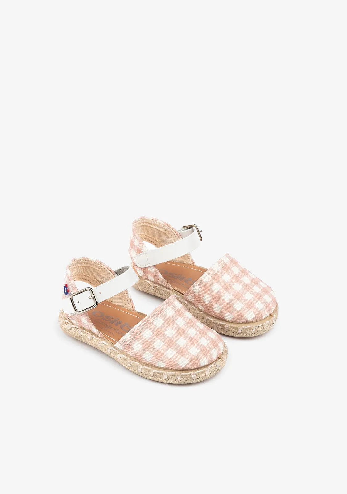 Baby's Pink Vichy Espadrilles