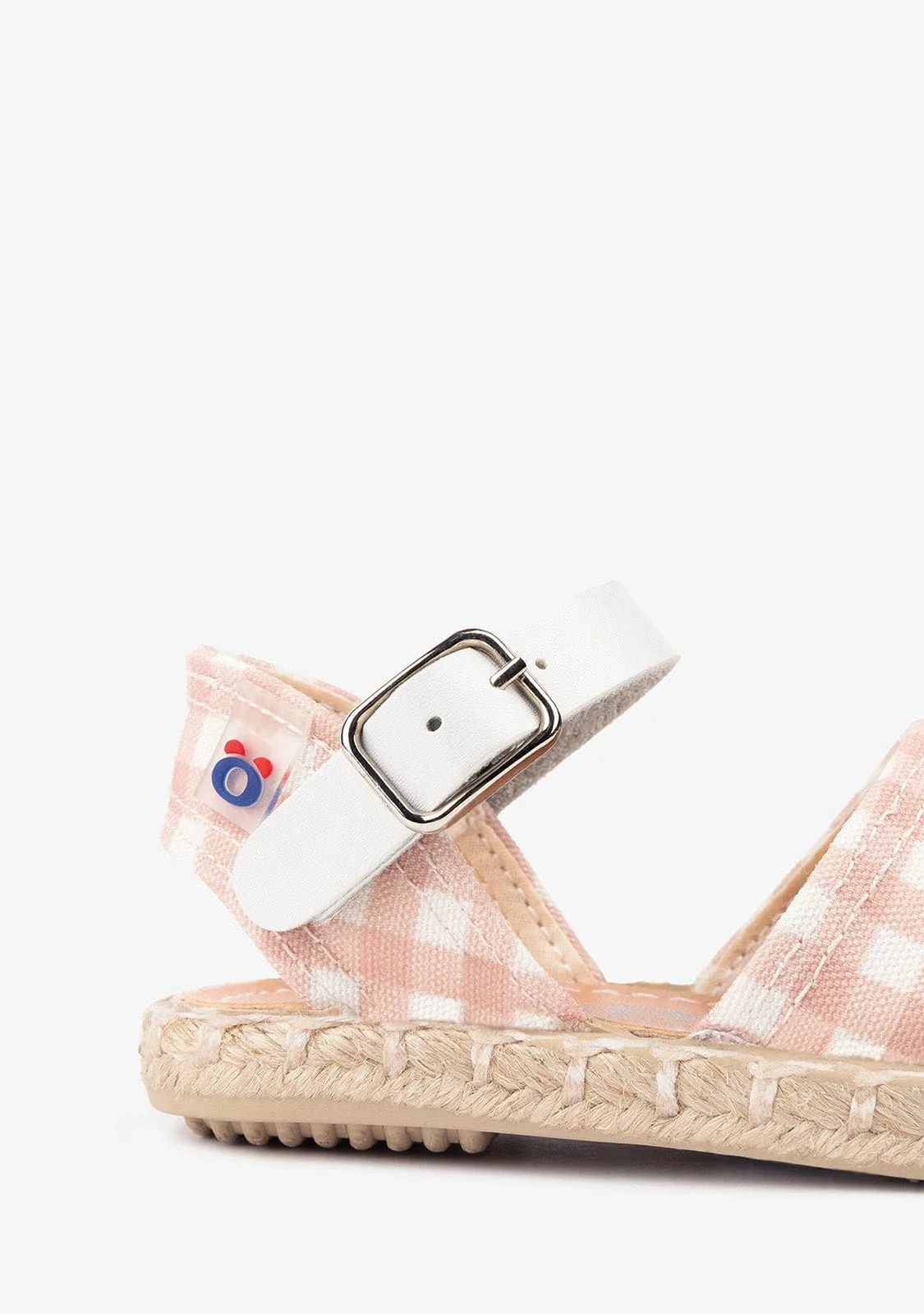 Baby's Pink Vichy Espadrilles