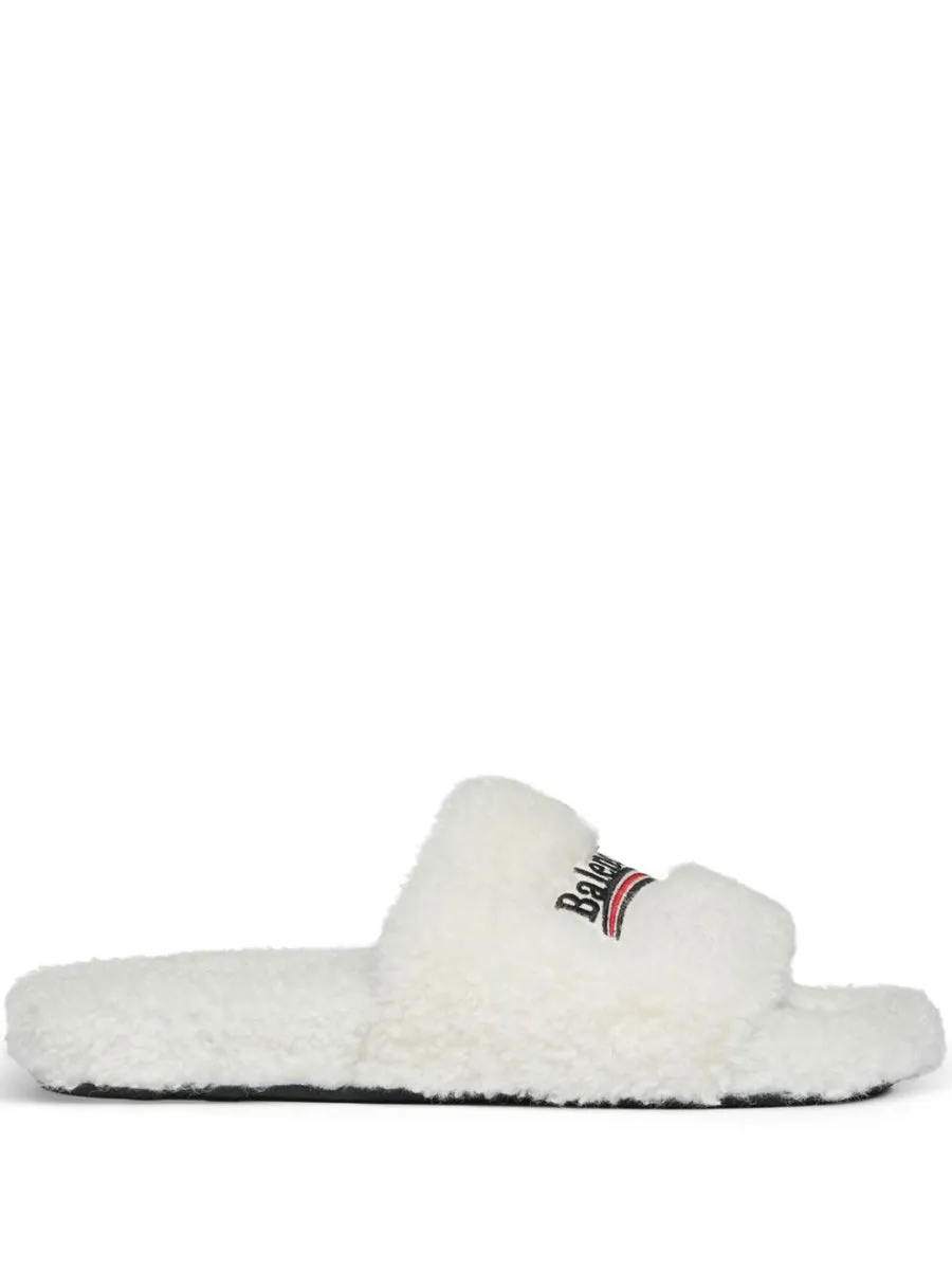 Balenciaga    Balenciaga Furry Slides