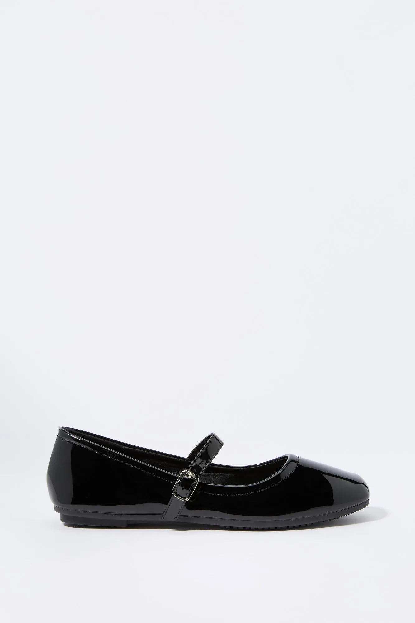 patent leather ballet flats