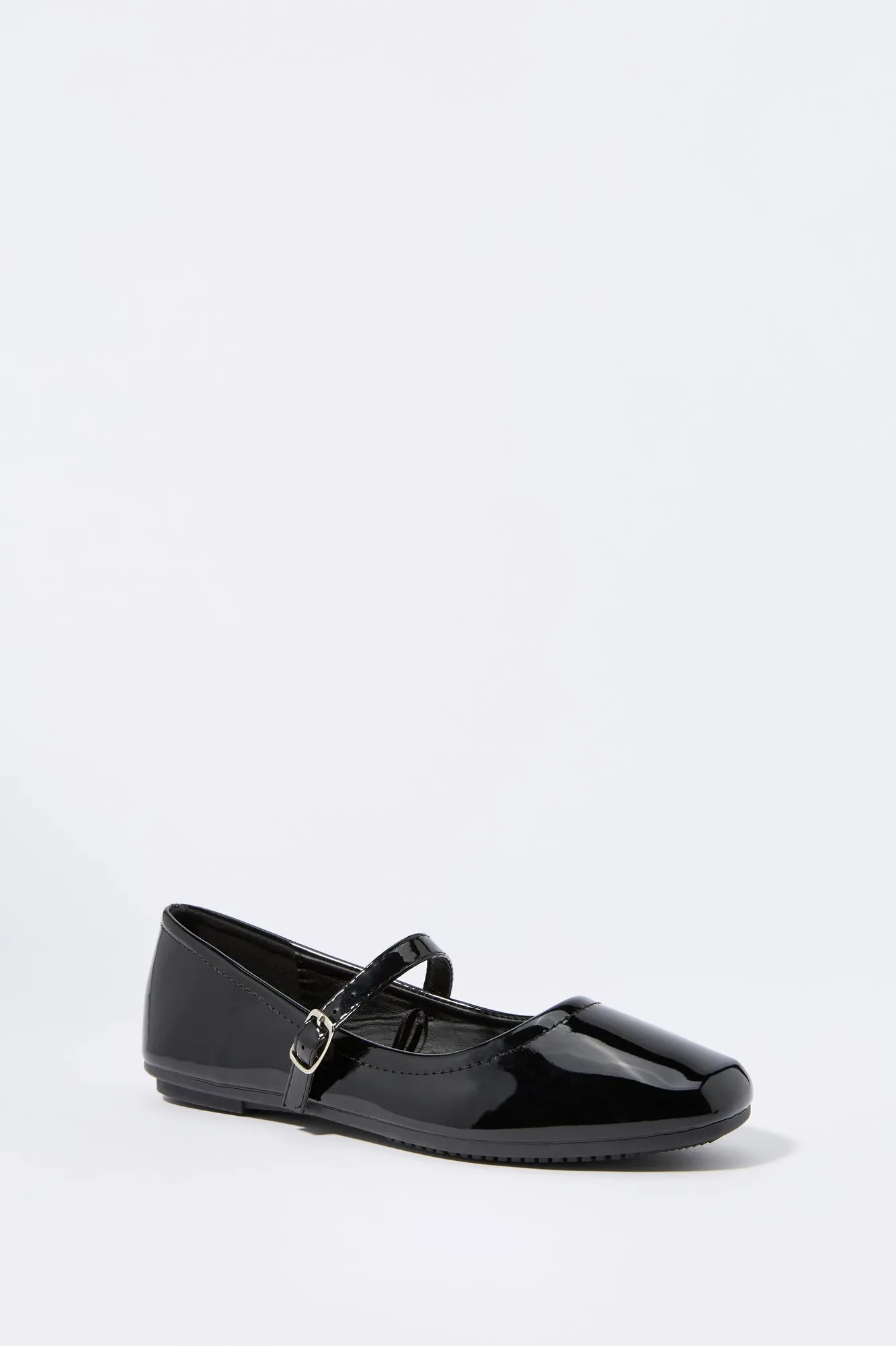 patent leather ballet flats