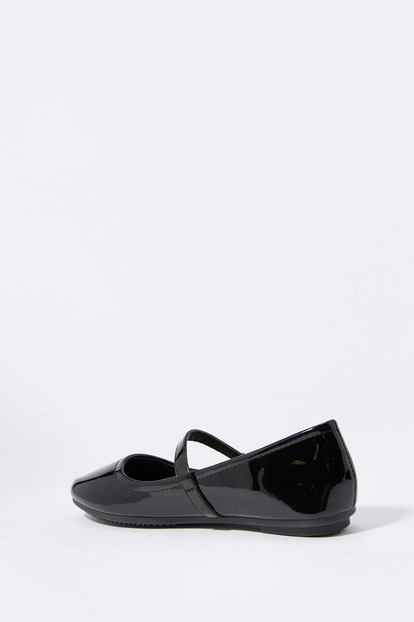 patent leather ballet flats