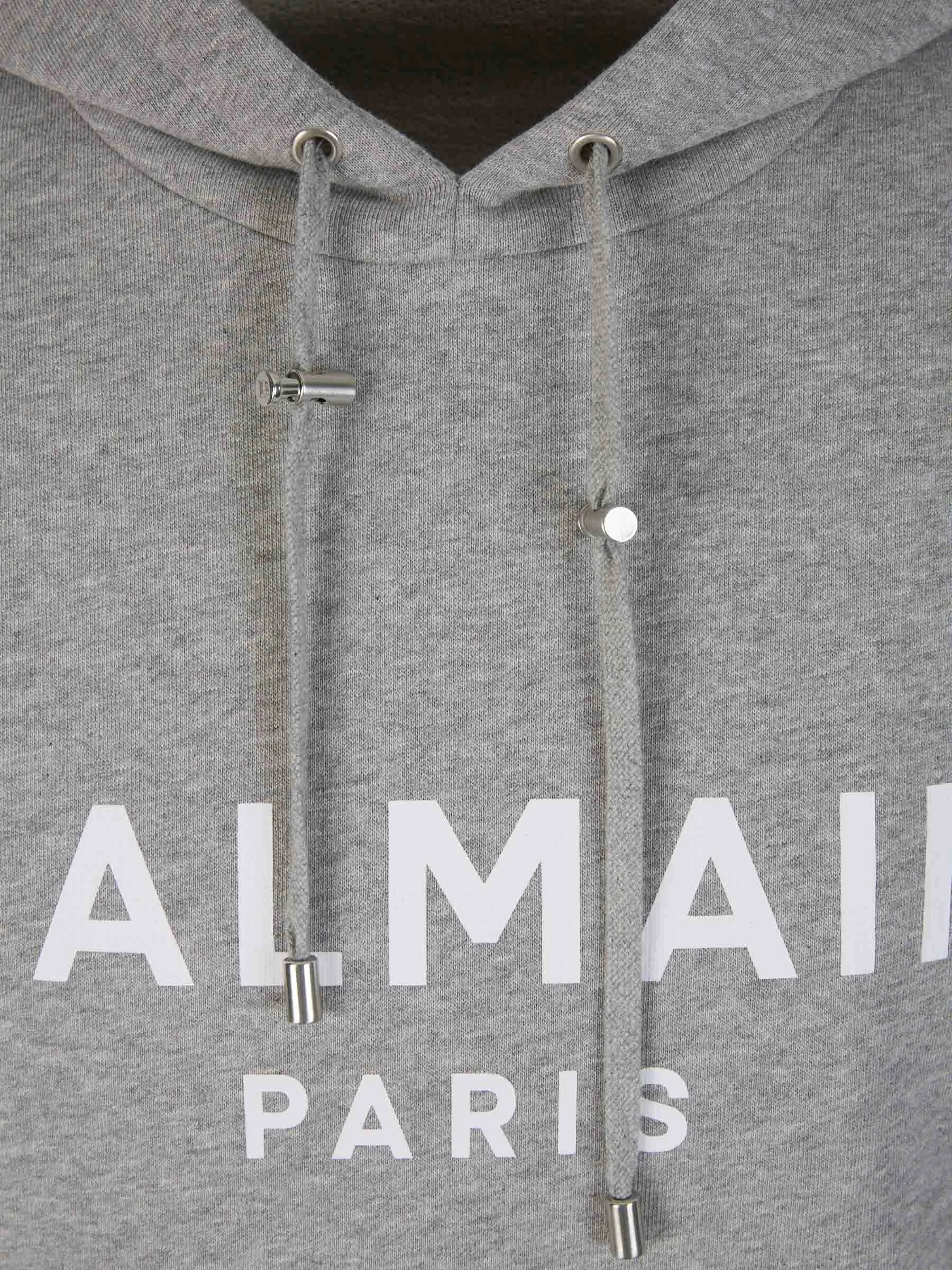 Balmain Logo Hood Sweatshirt