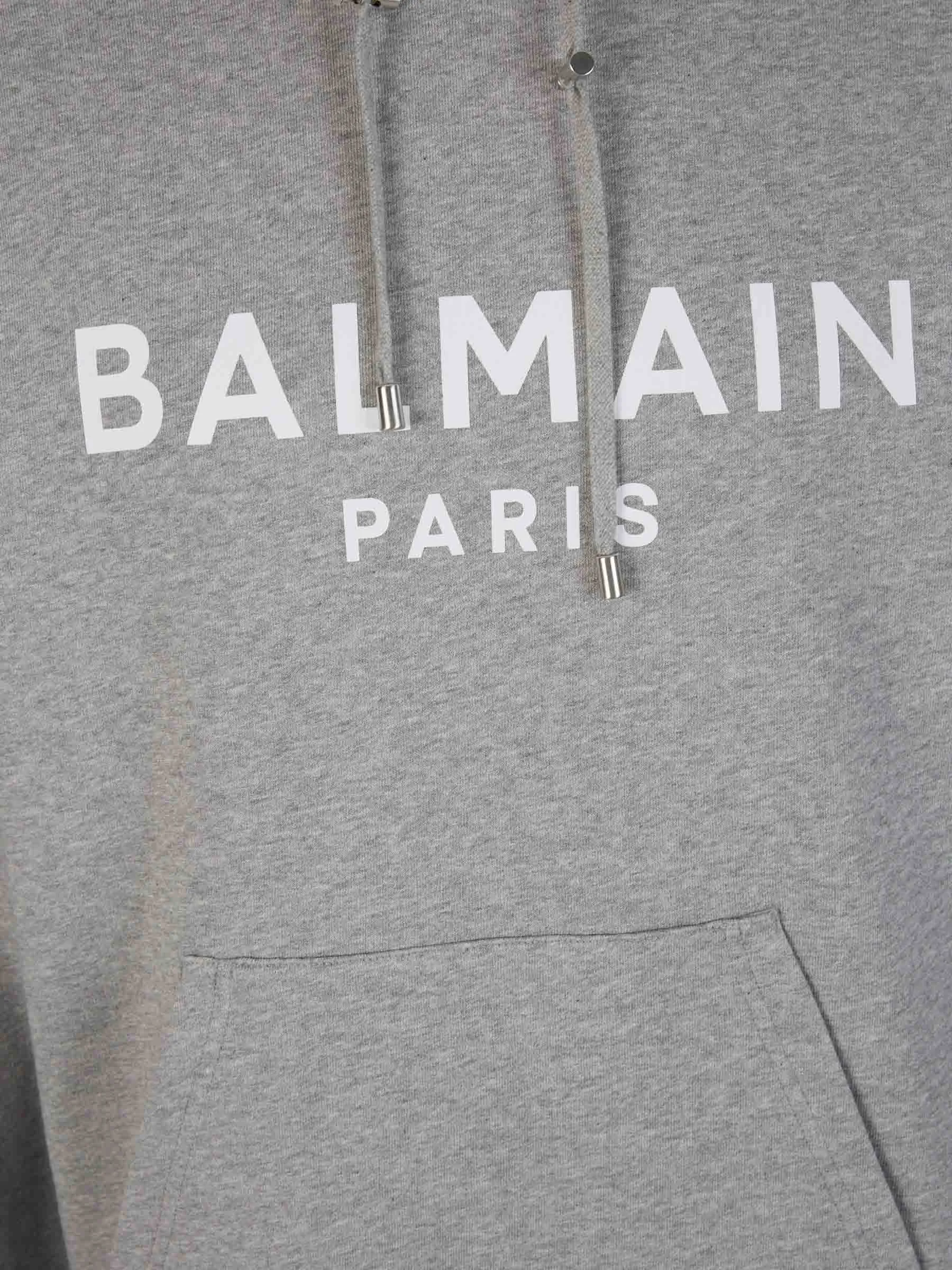 Balmain Logo Hood Sweatshirt