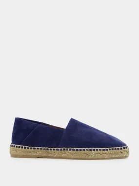 Barnes Suede Blue Espadrilles