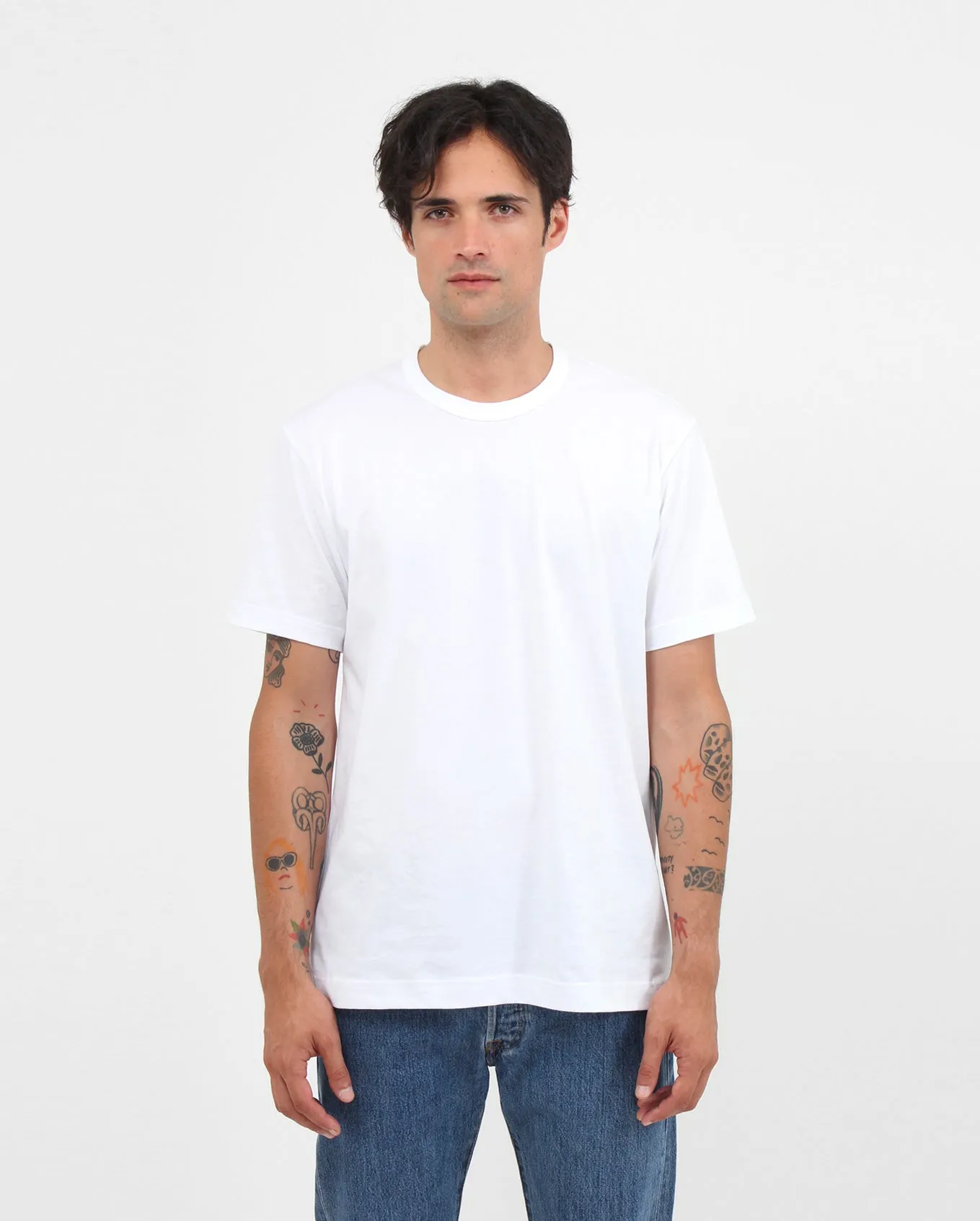 White Basic Tee T2PLA