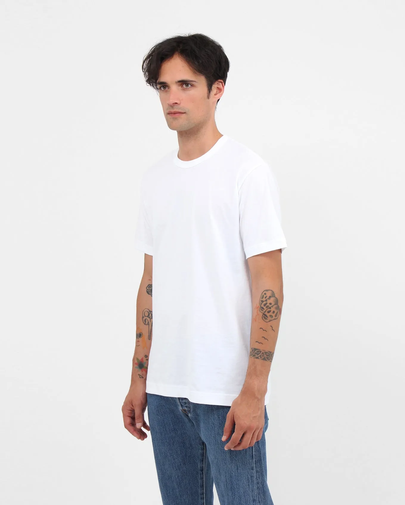 White Basic Tee T2PLA