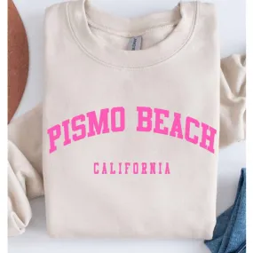 Beach Themed Graphic Sweatshirt in Pismo Beach, CA