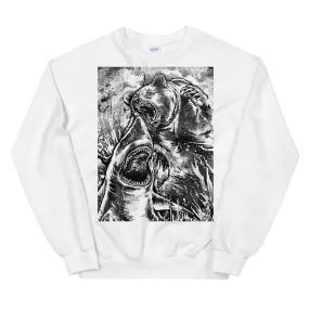 Bear vs Shark Graphic Sweatshirt