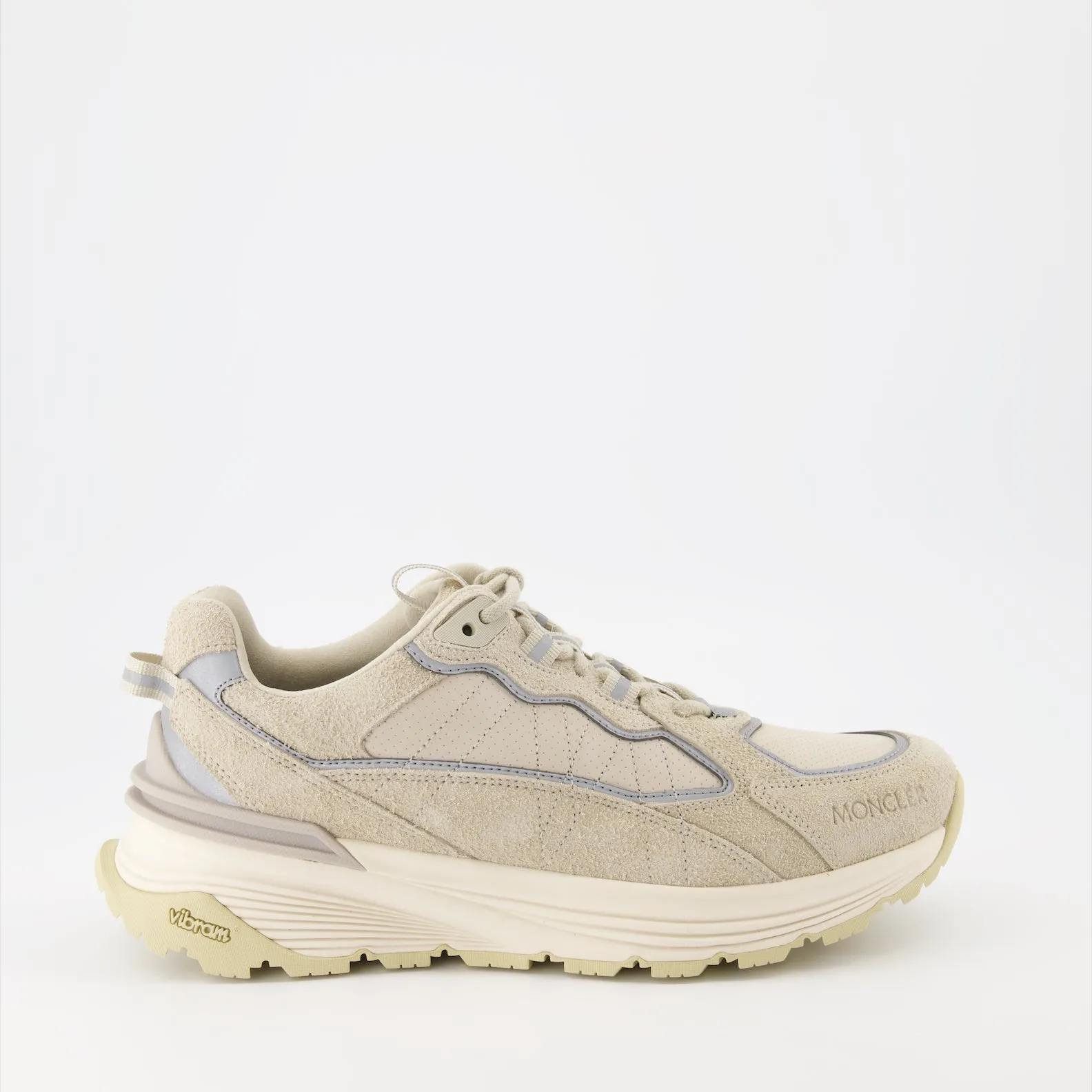 Beige Suede Lite Runner Sneakers