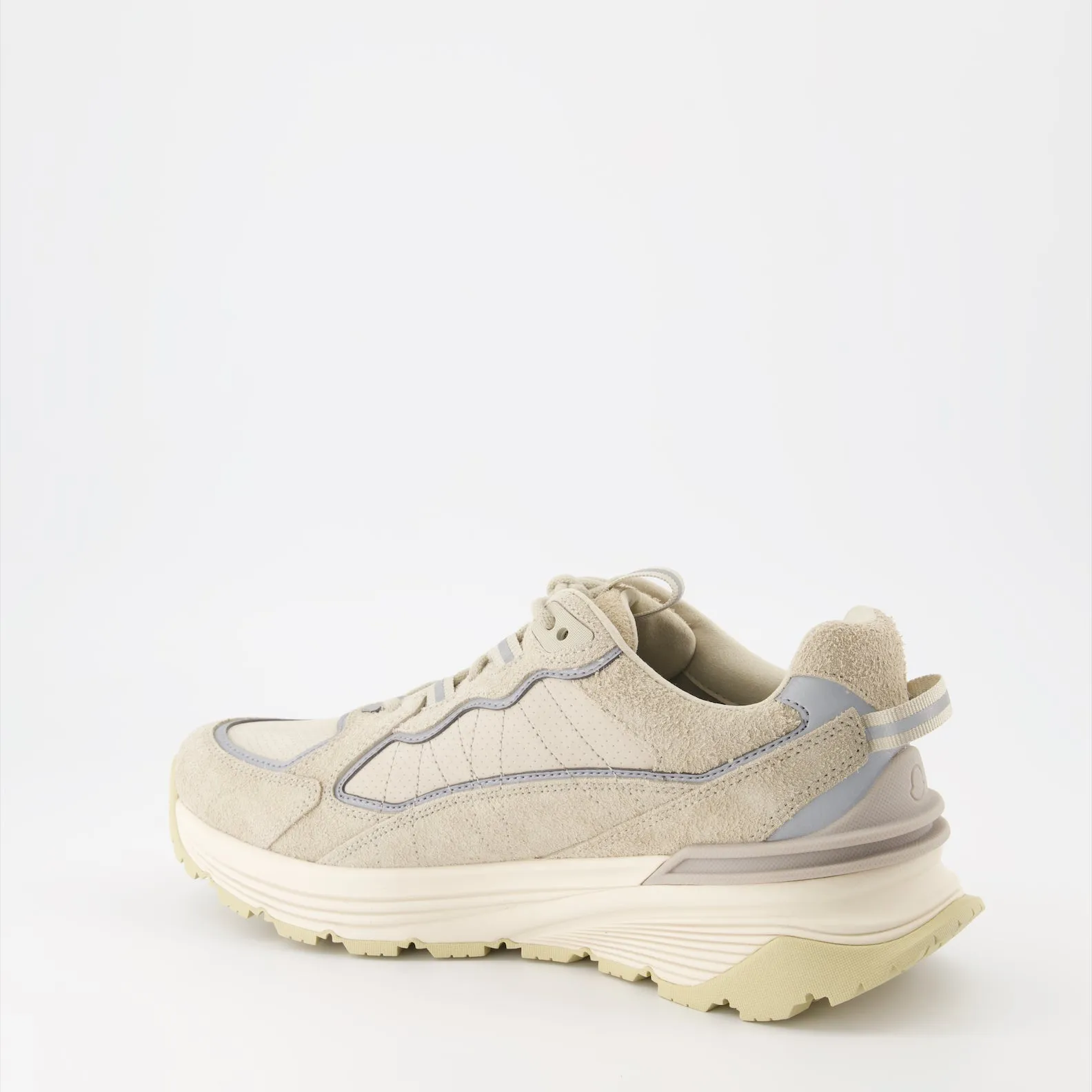 Beige Suede Lite Runner Sneakers