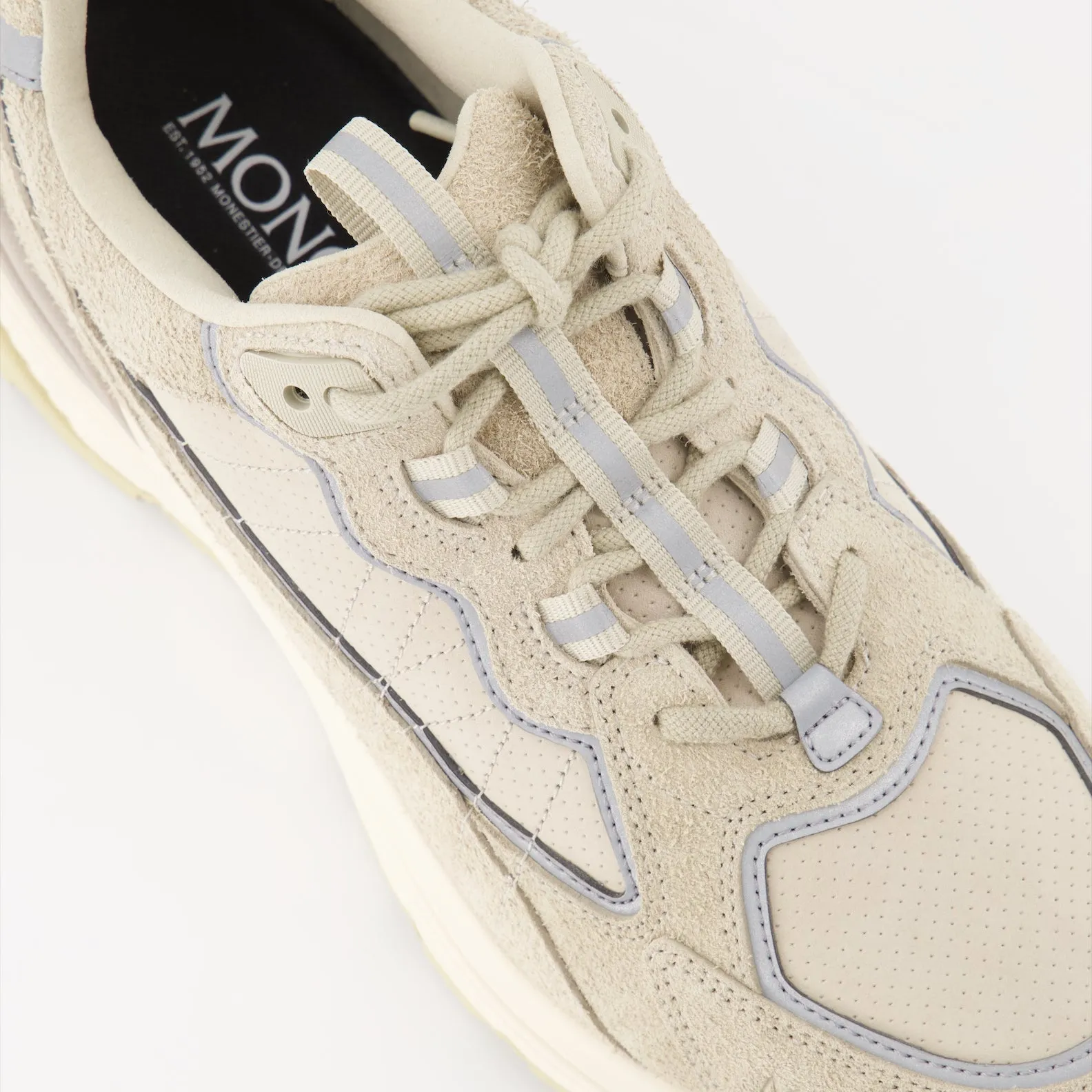 Beige Suede Lite Runner Sneakers