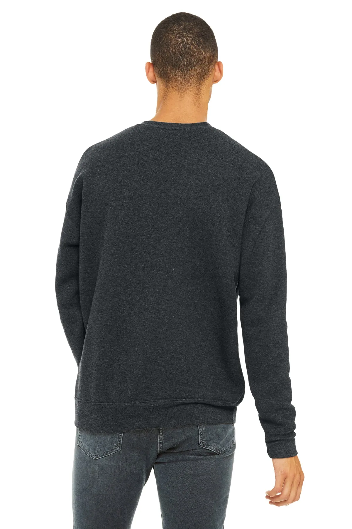 Bella Canvas Unisex Drop Shoulder Pullover, Dark Grey