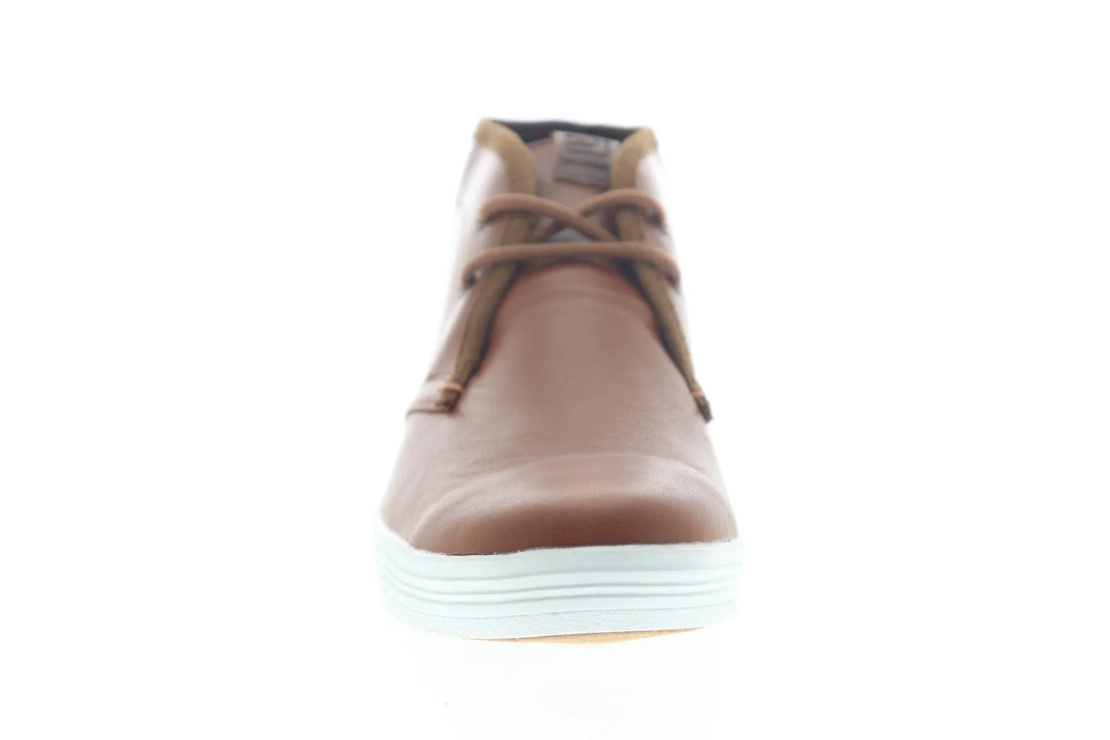 Ben Sherman Men's Tan Brown Chukka Boots - Mid Top Lace Up Chukkas