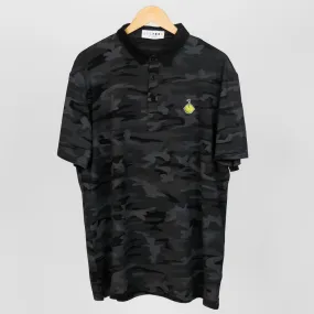 Black Camouflage Polo