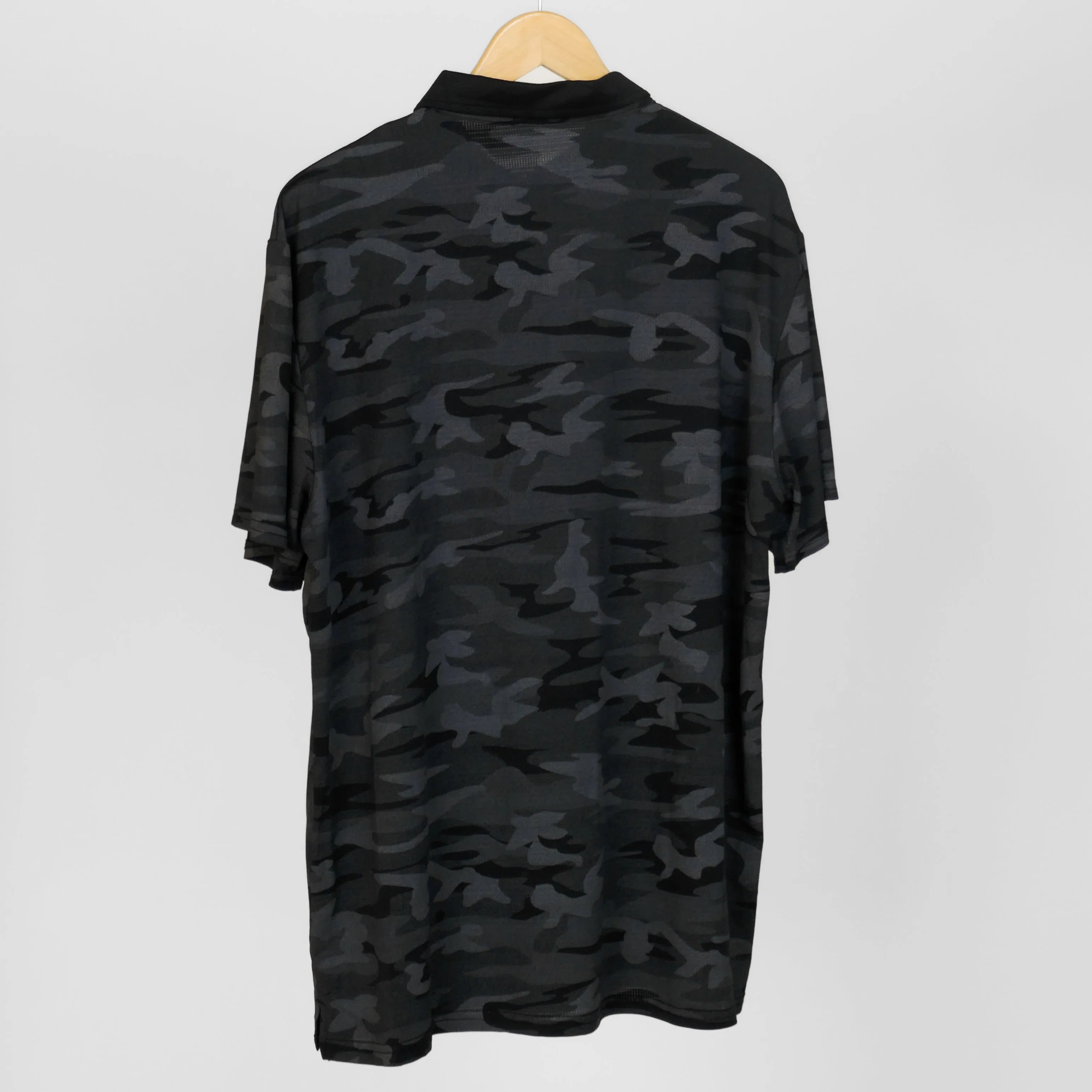 Black Camouflage Polo