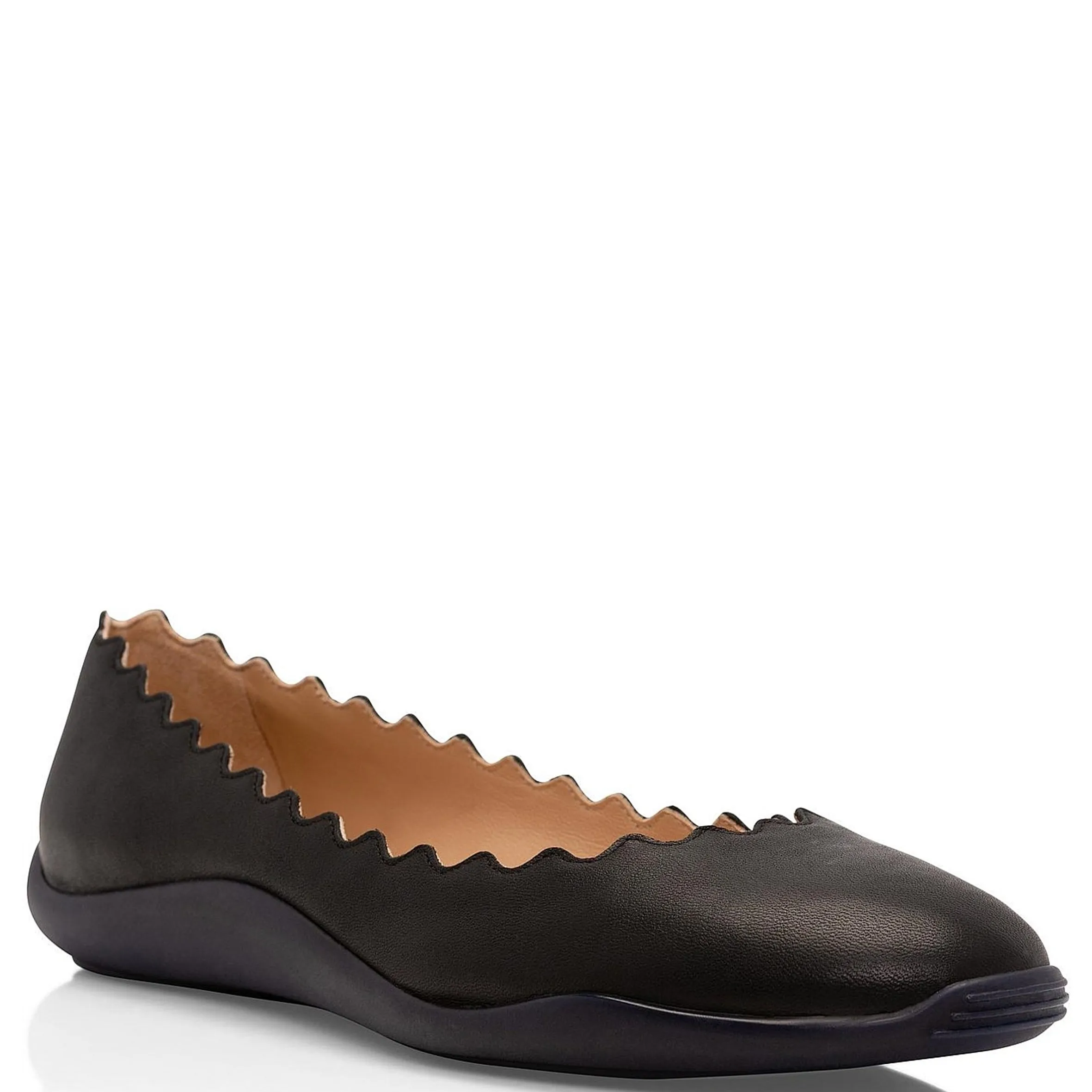 Black Lauren Ballerina Rubber Shoes